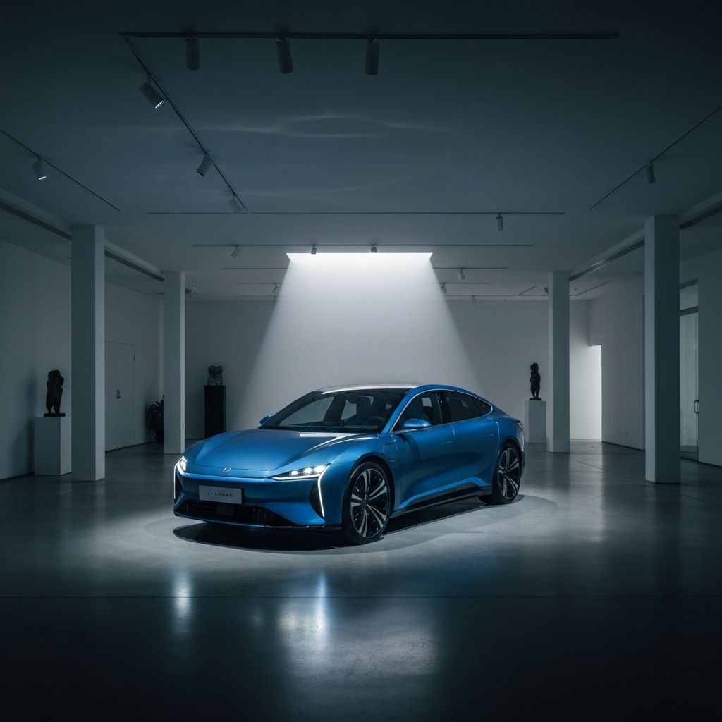 Electric vehicle showcase